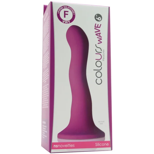 Colours - Wave - 6" Dildo - Purple