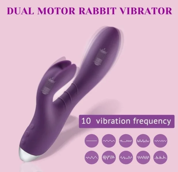 Tracy's Dog - Jade Rechargeable Rabbit Vibrator — image 4 of 6