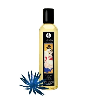 Shunga Massage Oil Asian Midnight Flower Seduction 8 4oz