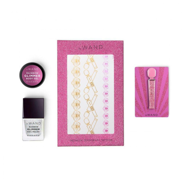 Le Wand 'All that Glimmers' Small Wand Vibrator - Pink — image 11 of 17