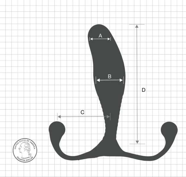 Aneros MGX Syn Trident Prostate Massager