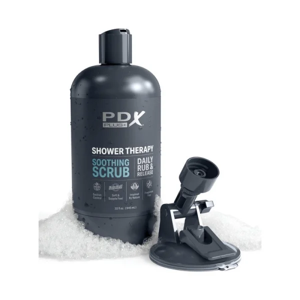 PDX Plus Shower Therapy Milk Me Honey Discreet Penis Stroker By Pipedream - Vanilla