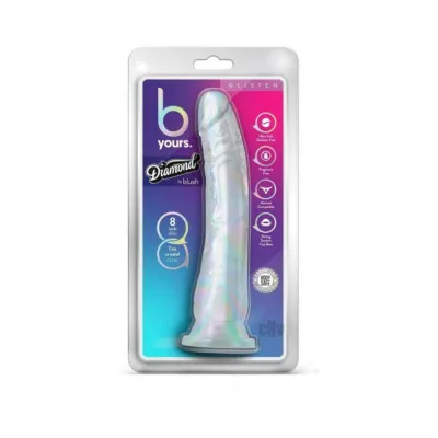 B Yours Diamond Glisten 8 In Clear