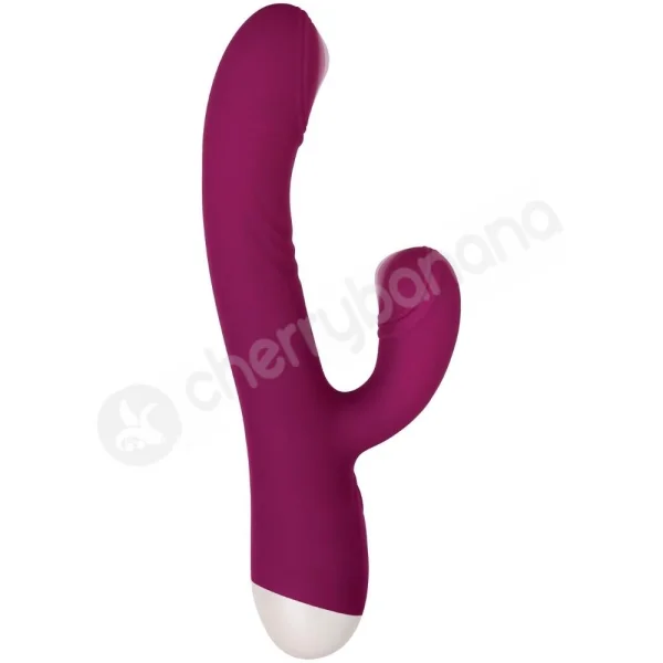 Evolved Double Tap Red Dual Tapping G-Spot & Clit Dual Orgasm Vibrator