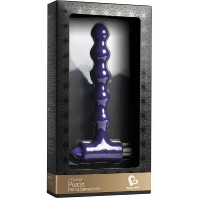 Petite Sensations Pearls 7X Vibrating Beads Purple