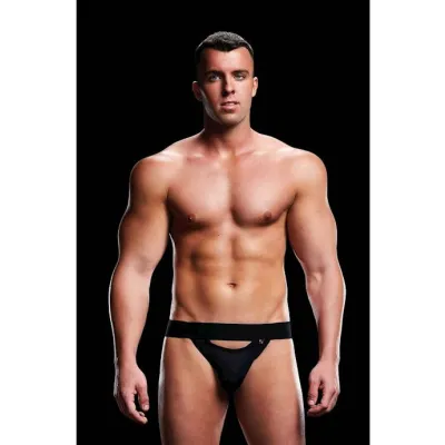 Low Rise Open Back Jock Black M l