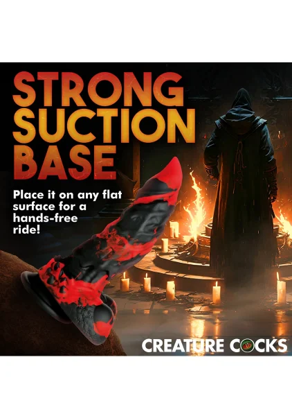 Creature Cocks -  Fire Demon Monster Silicone Dildo