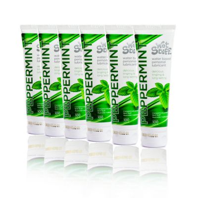 Wet Stuff Peppermint Tingle 6 X 100g Tube
