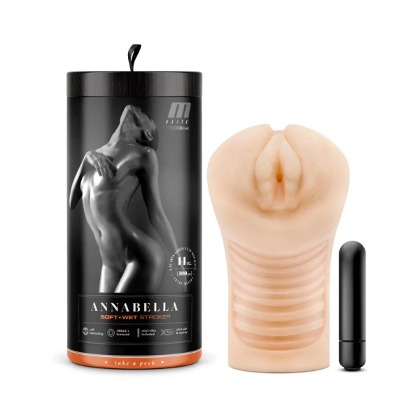 Sleeves:  M Elite Soft And Wet Annabella Beige