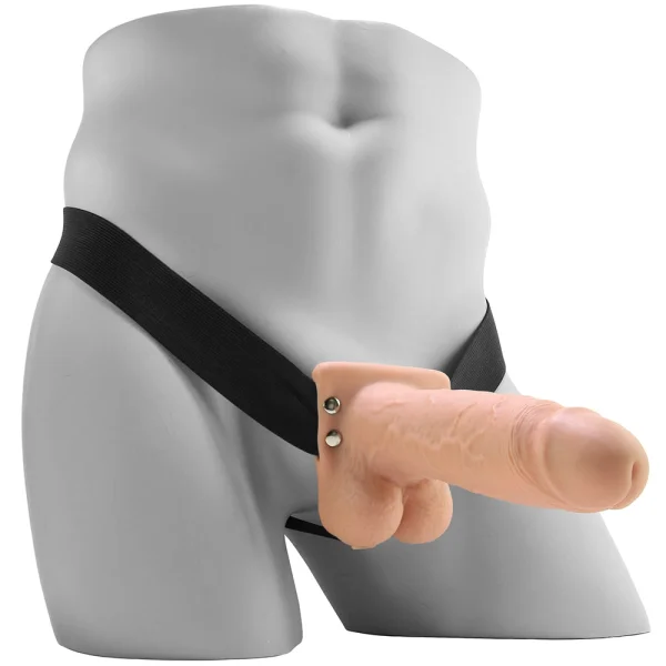 Fetish Fantasy 7 Inch Hollow Rechargeable Strapon