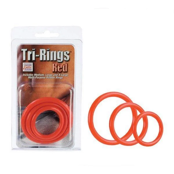 Tri-Rings - Red