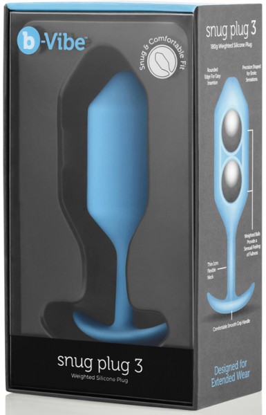 Snug Plug 3 Weighted Butt Plug