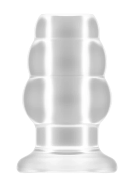 Sono No.51 - Large Hollow Tunnel Butt Plug - 5 Inch - Translucent