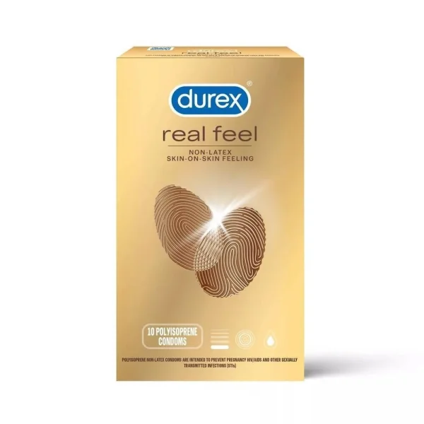 Durex Avanti Bare Real Feel Non-Latex Condoms 10 Pack