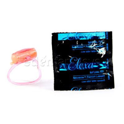 Elexa vibrating ring and condom
