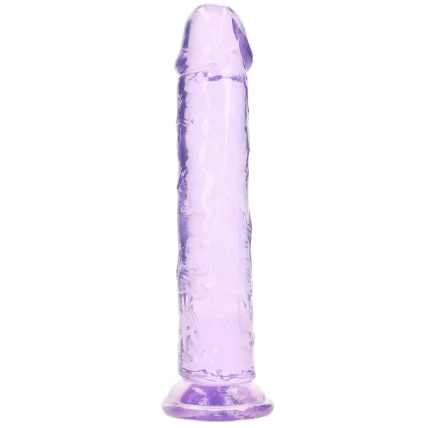 RealRock Crystal Clear Jelly 9 Inch Dildo