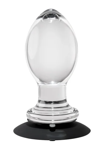 Gender X Crystal Ball Clear Anal Plug