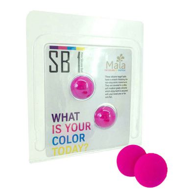 Neon Pink Kegel Balls