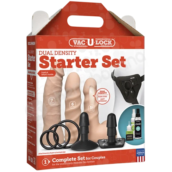 Vac-u-lock Dual Density Starter Strap-on Set