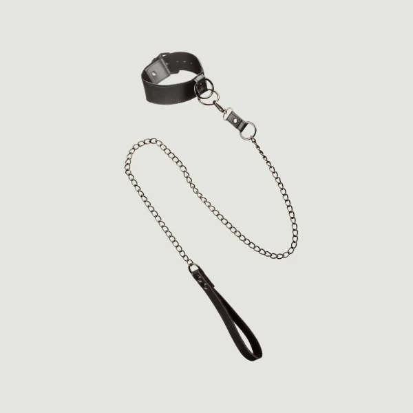 CalExotics Euphoria Collection Collar with Chain Leash