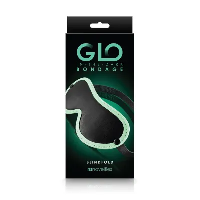 NS GLO Bondage Blindfold Green