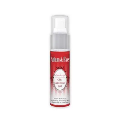 Adam and Eve Strawberry Clit Sensitizer Gel 1 Oz