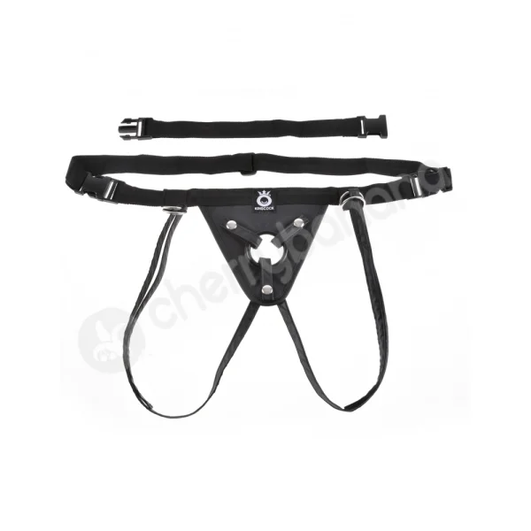 King Cock Black Fit Rite Harness