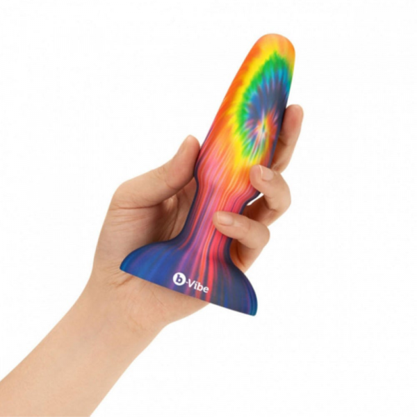 B-Vibe B-Vibe Peace & Love Tie Dye Rimming Plug