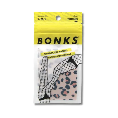Women s Lingerie Bonks Cat s Out Of The Bag Seamless Thong O s