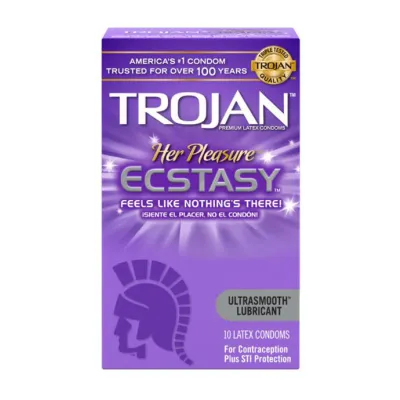 Trojan Her Pleasure Ecstasy 10pk 10pk