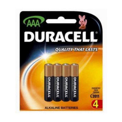 Duracell Aaa Carded Batteries 4 Pack