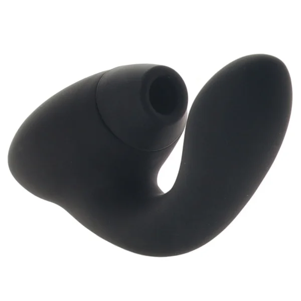 Womanizer DUO 2 Silicone Pleasure Air Clitoral & G-Spot Stimulator - Black