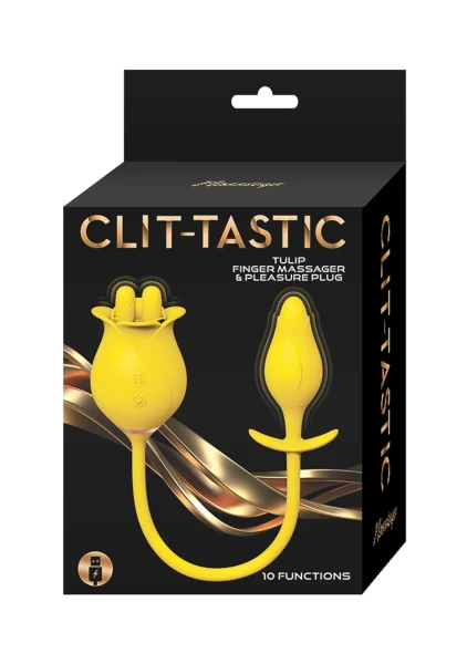 Clit-Tastic Tulip Finger Massager & Pleasure Plug