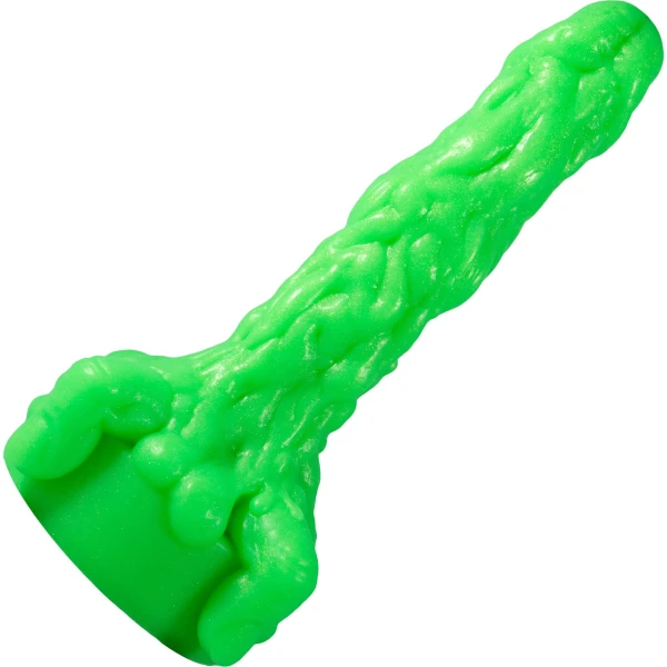 The Toxxxic Avenger ☢️ Glow-In-The-Dark 8.5" Silicone Limited Edition Fantasy Dildo By Uberrime