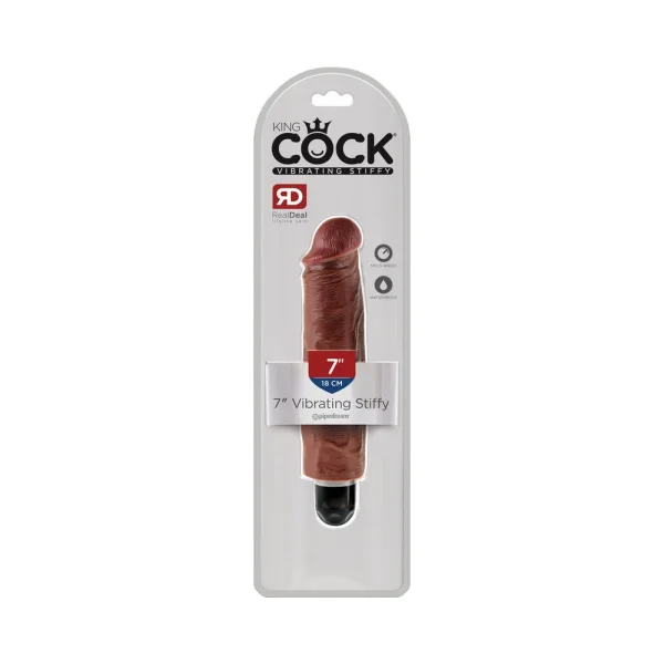 King Cock 7 inches Vibrating Stiffy — image 10 of 12