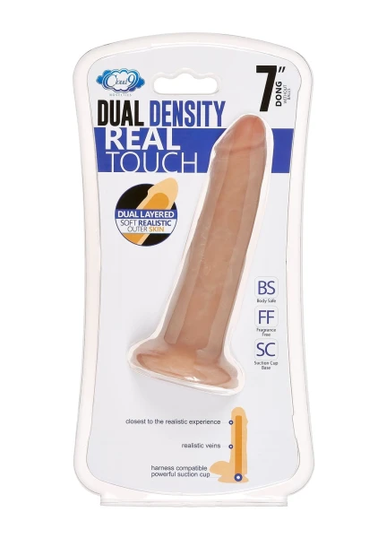 Cloud 9 Dual Density Dildo Touch No Balls 7" — image 5 of 6