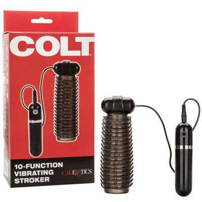 Colt 10 Function Vibrating Stroker Multispeed Male Masturbation Sleeve