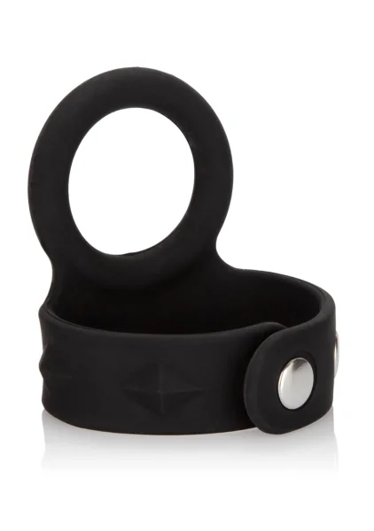 Silicone Tri-Snap Scrotum Support Ring - Medium