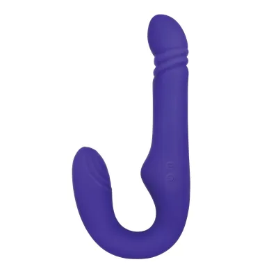 Eve s Ultimate Thrusting Strapless Strap on Purple