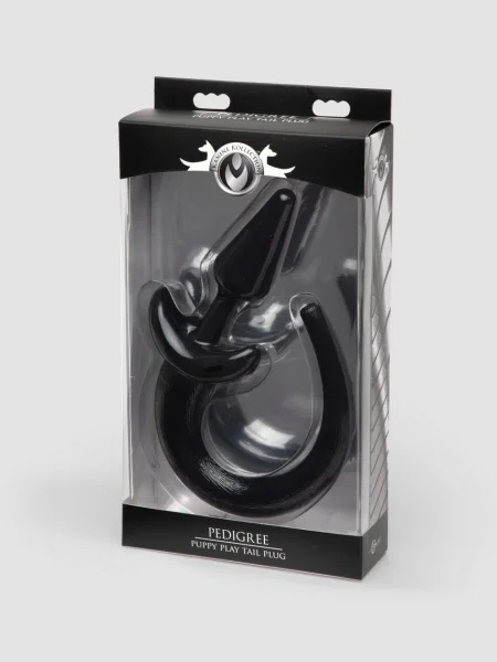Master Series Pedigree Puppy Play Animal Tail Butt Plug 4 Inch — image 4 of 6