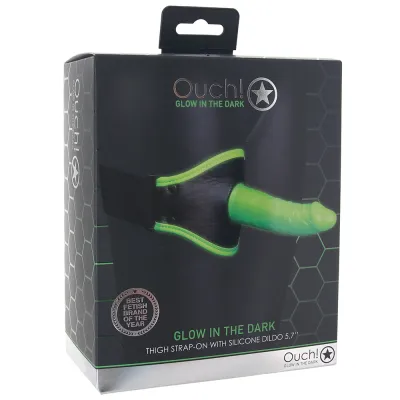 Ouch Glow In The Dark Thigh Strap on