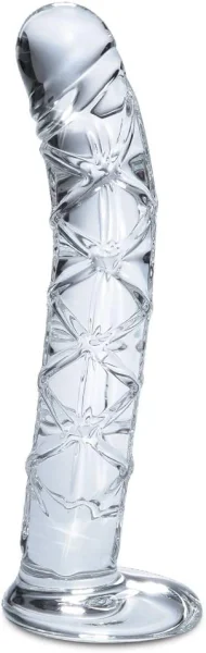 Icicles No 60 Glass Spiral Textured Dildo