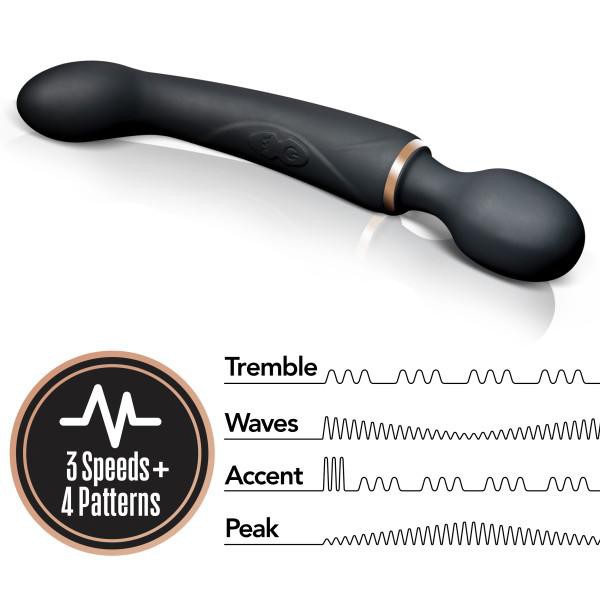Blush Lush Gia 2-Way Wand Massager & G-Spot Stimulator