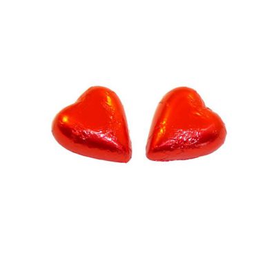 Chocolate Hearts X 2 Red Medium