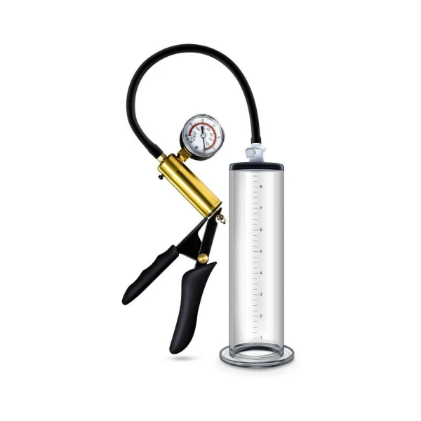 Performance - Vx6 Vacuum Penis Pump With Brass Pistol & Pressure Gauge -  Clear — image 22 of 25
