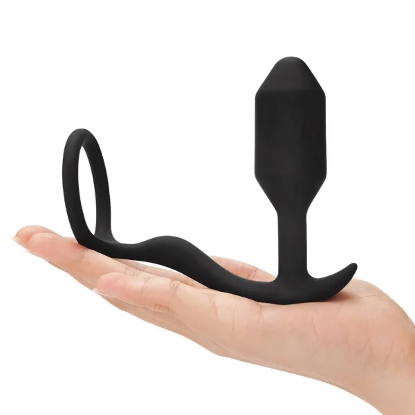 b-Vibe Snug and Tug Ring and Weighted Butt Plug — image 7 of 11
