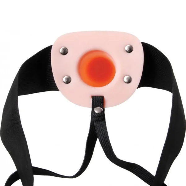 Adam's Flexskin 6 Inch Silicone Hollow Strap-On