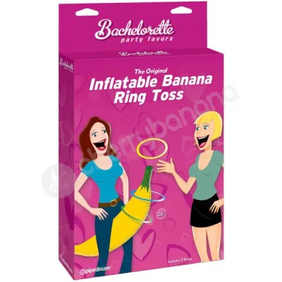 Bachelorette Party Favors Inflatable Banana Ring Toss Game
