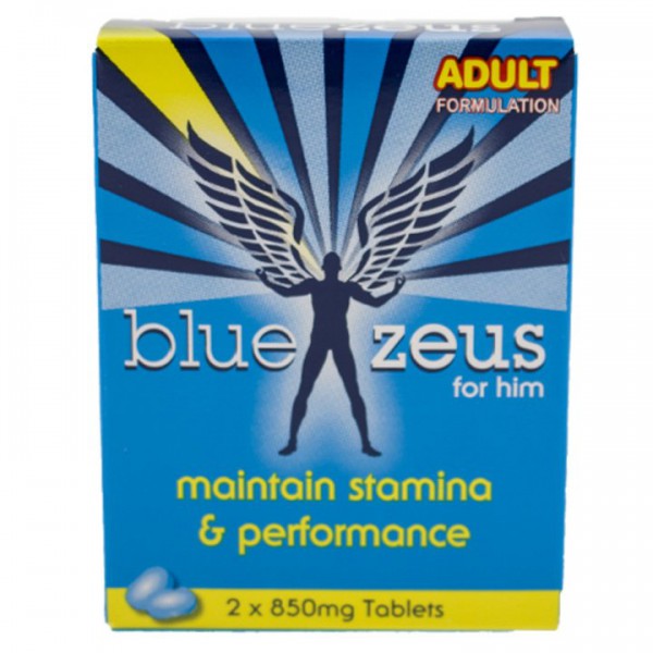 Blue Zeus Sexual Performance Pills – 2 Capsules