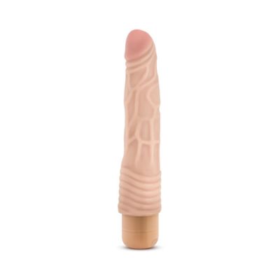 Dr Skin Cock Vibe 2 Beige Realistic Vibrating Dildo